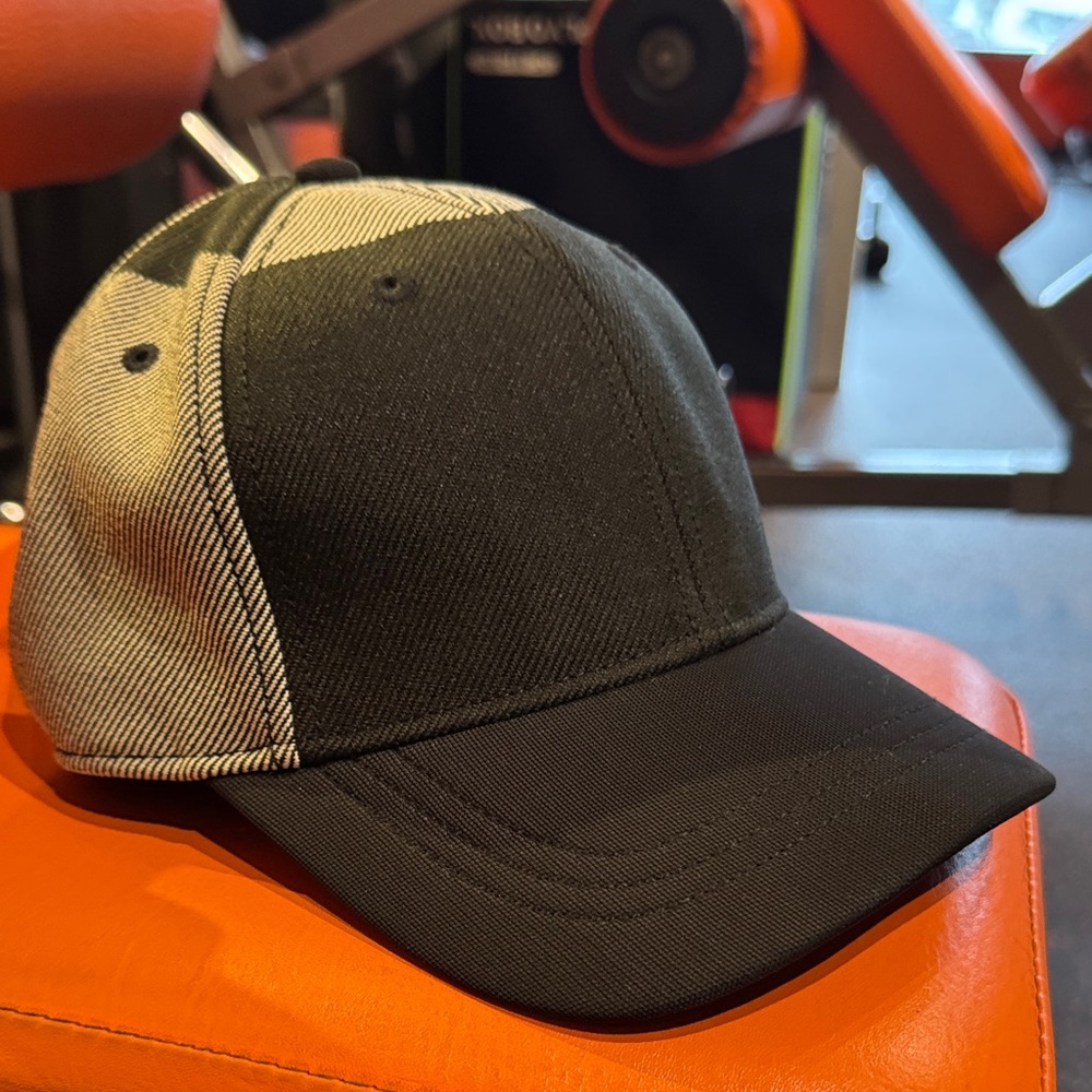 Lululemon Black and White Baseball Cap
